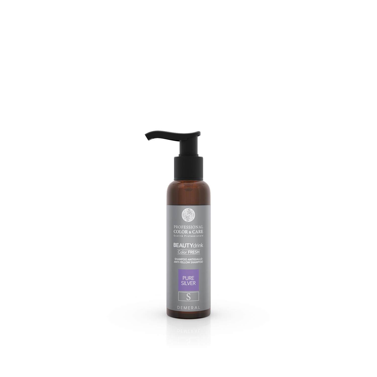 PROF. COLOR & CARE BEAUTY DRINK Sampon/ PURE SILVER 100 ml.