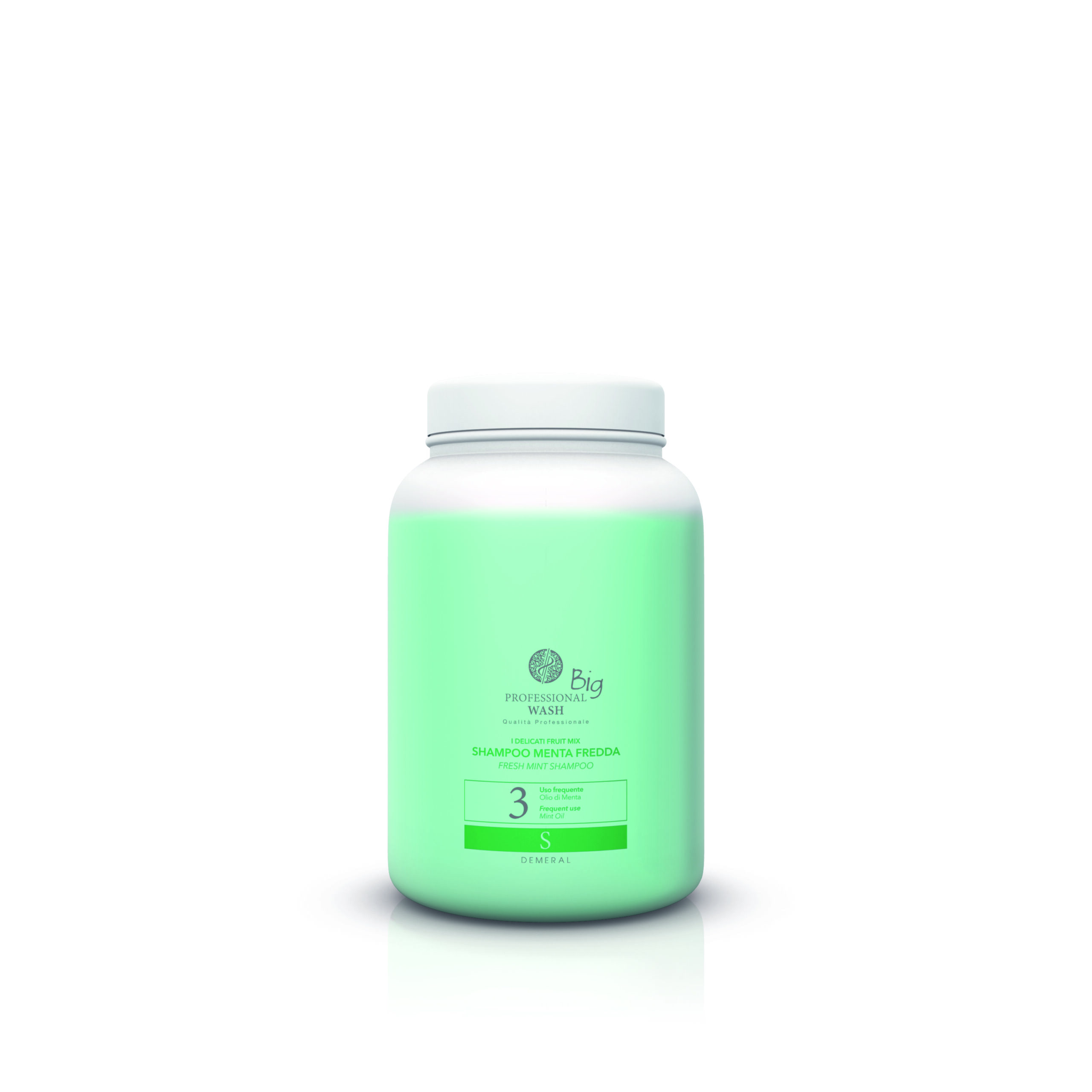 Professional Big Wash Shampoo Menta Fredda 3 liter